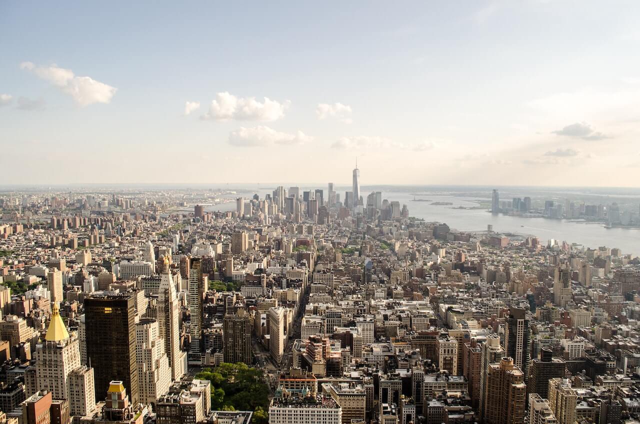 Panoramic view of New York City