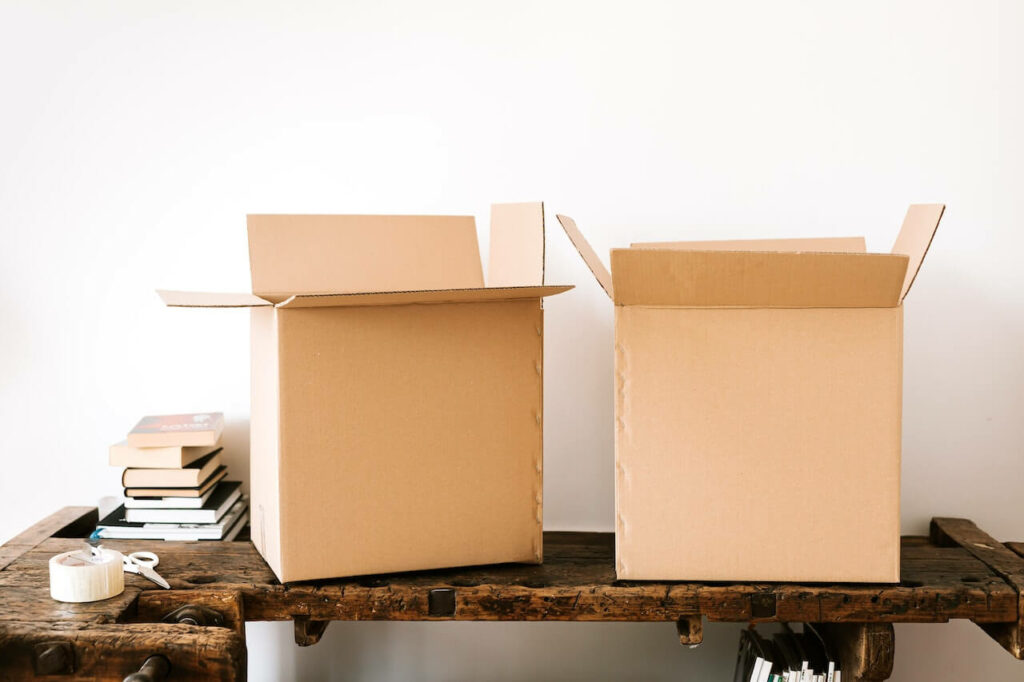 Moving boxes