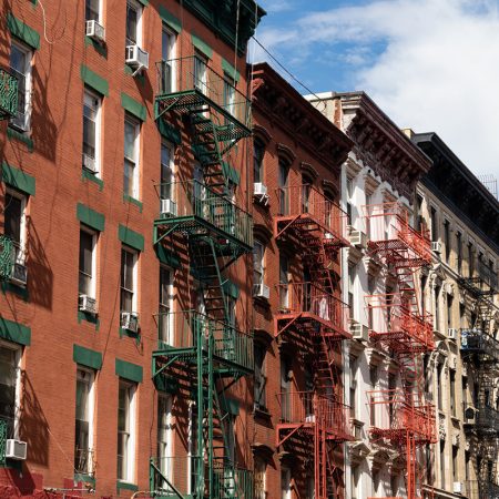 Colorful Buildings NYC